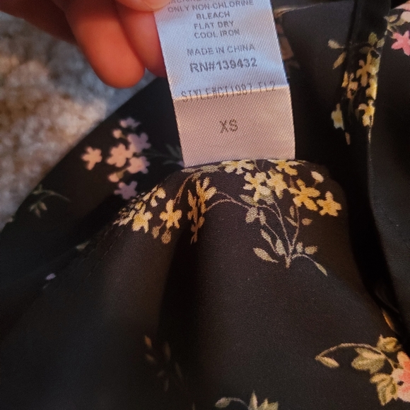 NWT Papermoon Larie Crew Neck Blouse, XS - Picture 4 of 8